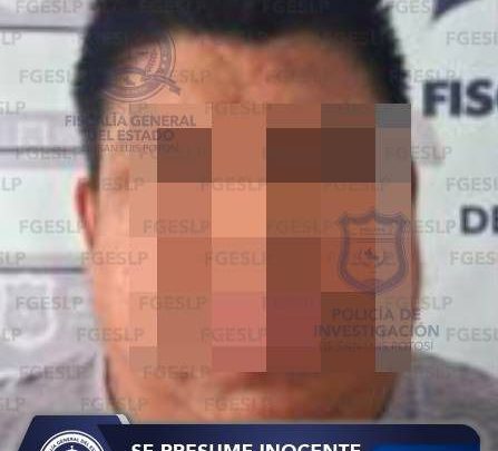 SEÑALADO DE PRESUNTO ABUSO SEXUAL FUE DETENIDO POR POLICÍA DE FGESLP EN AQUISMÓN