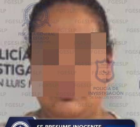 POLICÍA INVESTIGADORA APREHENDE A MUJER POR PRESUNTO ROBO A UNA CASA DE EMPEÑO EN SLP
