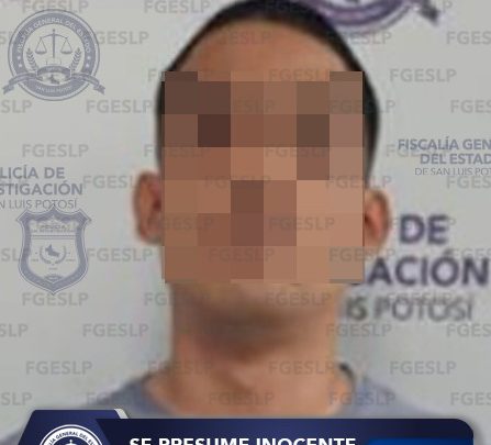 IMPLICADO EN ROBO A CASA DE EMPEÑO EN LA CAPITAL POTOSINA FUE DETENIDO POR FGESLP