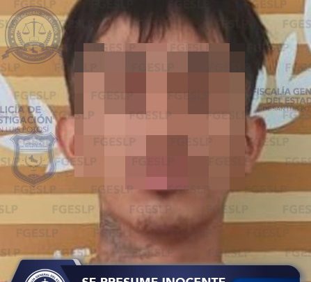 TRAS LABORES OPERATIVAS DE FGESLP, SE ASEGURÓ A UN SEÑALADO DE HOMICIDIO EN VILLA DE POZOS
