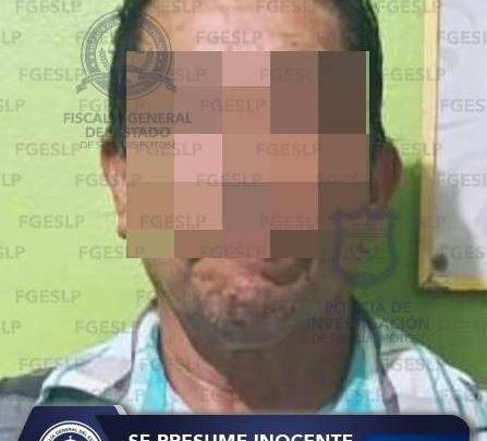 AGENTES DE FISCALÍA POTOSINA CAPTURAN A SUJETO POR ABUSO SEXUAL Y VIOLACIÓN