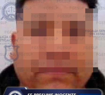 FISCALÍA EJECUTA MANDATO POR HOMICIDIO SUSCITADO EN LA CAPITAL DE SLP CONTRA SEÑALADO