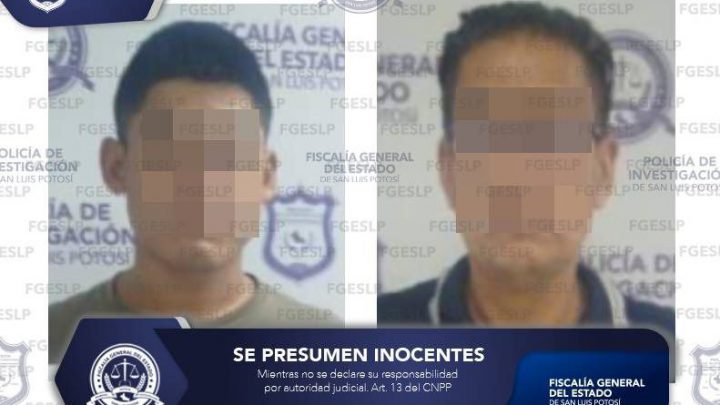 FISCALÍA POTOSINA ASEGURA A JUAN “N” Y ALEJANDRO “N”, POR ROBO DOMICILIARIO