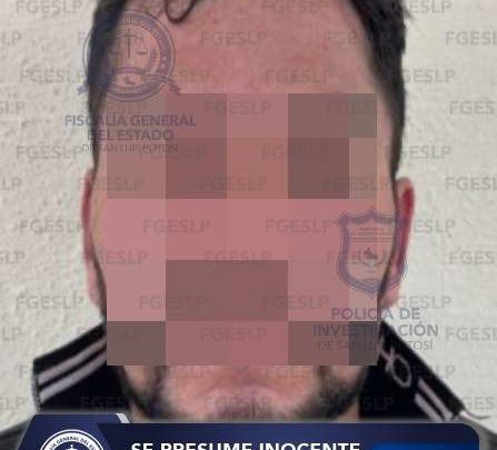 POLICÍA DE FGESLP ASEGURA A SEÑALADO DE ABUSO DE AUTORIDAD Y ROBO