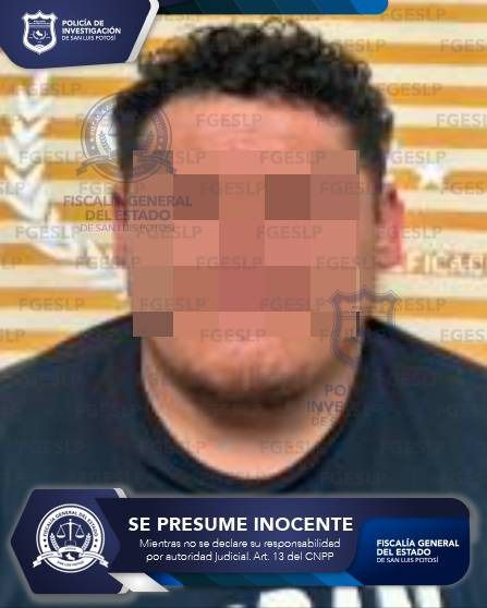 FISCALÍA POTOSINA APREHENDE A PEDRO “N” POR HOMICIDIO EN LA ZONA ALTIPLANO
