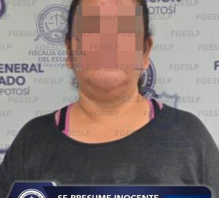 POLICÍA DE INVESTIGACIÓN DETIENE EN FLAGRANCIA A REYNA “N” POR PRESUNTO ROBO A CASA DE LA CAPITAL POTOSINA