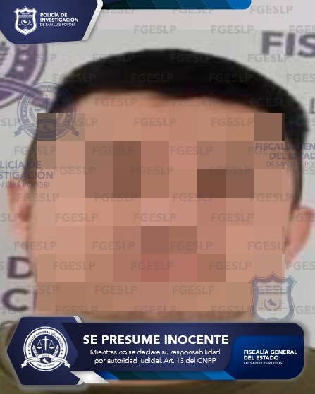ARTURO “N” FUE APREHENDIDO POR POLICÍA DE INVESTIGACIÓN DE SLP POR PROBABLE VIOLACIÓN EN GUADALCÁZAR