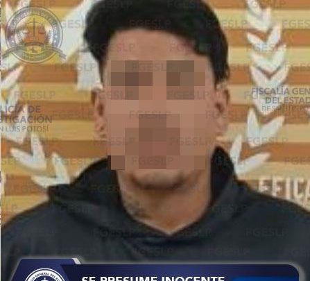 PROBABLE RESPONSABLE DE HOMICIDIO EN LA CAPITAL POTOSINA FUE CAPTURADO POR FISCALÍA DE SLP