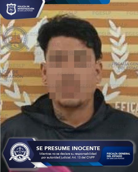 PROBABLE RESPONSABLE DE HOMICIDIO EN LA CAPITAL POTOSINA FUE CAPTURADO POR FISCALÍA DE SLP