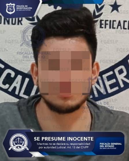 EN LA CAPITAL DE SLP, POLICÍA DE INVESTIGACIÓN LOGRÓ LA APREHENSIÓN DE DANIEL “N” POR VIOLACIÓN