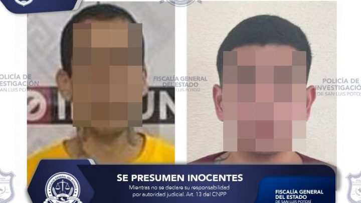 FISCALÍA POTOSINA DETIENE A DOS INDIVIDUOS SEÑALADOS POR ATAQUE PELIGROSO