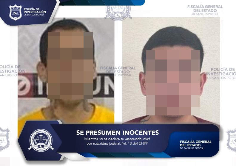 FISCALÍA POTOSINA DETIENE A DOS INDIVIDUOS SEÑALADOS POR ATAQUE PELIGROSO FISCALÍA POTOSINA DETIENE A DOS INDIVIDUOS SEÑALADOS POR ATAQUE PELIGROSO