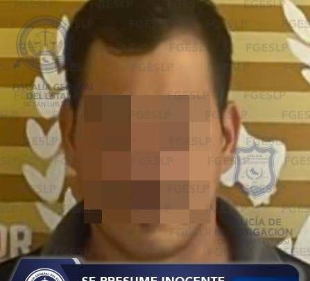 FISCALÍA POTOSINA LOGRA APREHENSIÓN DE SEÑALADO POR HOMICIDIO