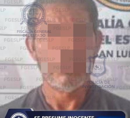 POLICÍA INVESTIGADORA APREHENDE A FRANCISCO “N” POR VIOLENCIA FAMILIAR EN LA HUASTECA POTOSINA