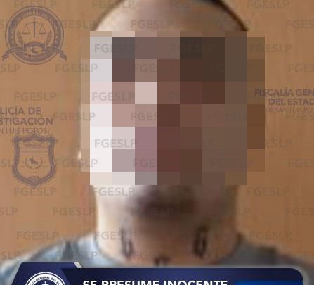 PROBABLE RESPONSABLE DE ROBO DE ESCULTURA FUE CAPTURADO POR FGESLP EN LA CAPITAL POTOSINA