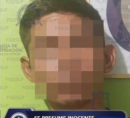 MÁXIMO “N” FUE DETENIDO POR LA FGESLP, POR EL PROBABLE DELITO DE VIOLACIÓN EN XILITLA