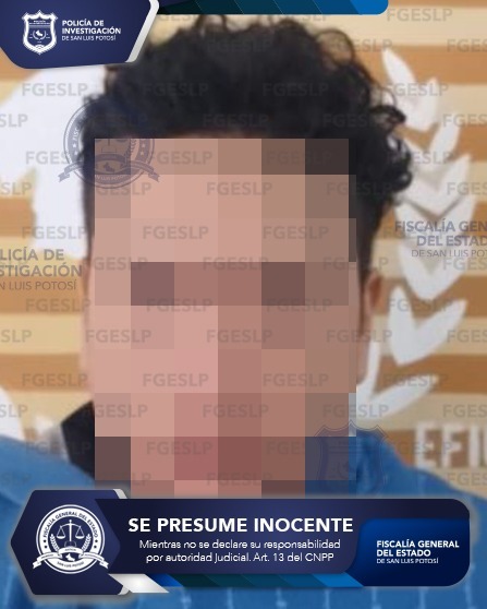 FISCALÍA DETIENE A PROBABLE RESPONSABLE DE HOMICIDIO CALIFICADO EN LA CAPITAL POTOSINA