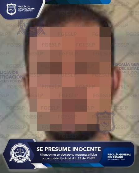 NOTIFICAN EN RECLUSIÓN A IMPUTADO DE FGESLP POR ROBO DE VEHÍCULO EN LA CAPITAL POTOSINA
