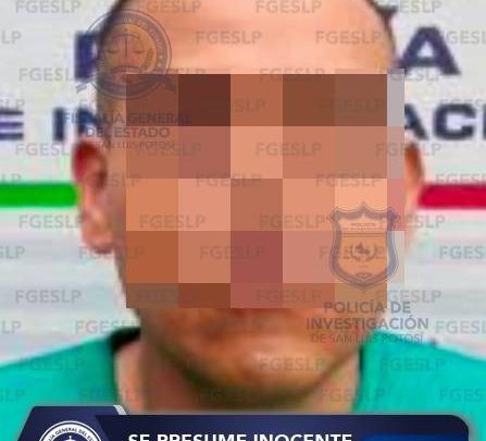 FISCALÍA CAPTURA EN MATEHUALA A EDUARDO “N” POR PROBABLE DELITO CONTRA LA SALUD