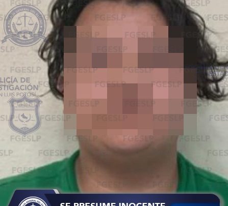 CAPTURA FGESLP A SUJETO QUE ERA BUSCADO EN GUANAJUATO POR PRESUNTA VIOLACIÓN