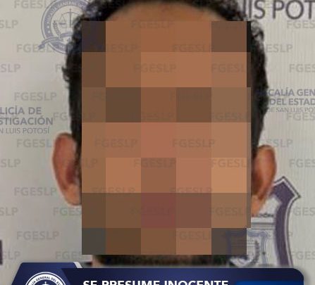 PRESUNTO RESPONSABLE DE HOMICIDIO FUE DETENIDO POR LA POLICÍA DE FGESLP