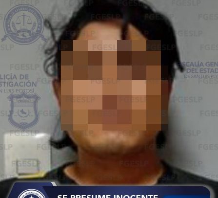 FISCALÍA DE SLP CAPTURÓ A SUJETO QUE HABRÍA LESIONADO A UNA ADOLESCENTE EN AXTLA DE TERRAZAS