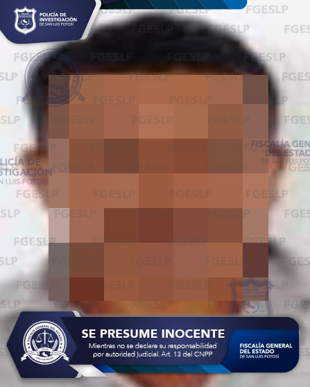 FGESLP DETUVO A UN HOMBRE EN RAYÓN POR PROBABLES LESIONES CALIFICADAS