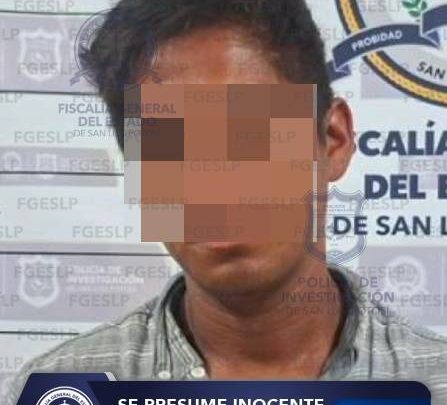 FGESLP EJECUTA ORDEN DE APREHENSIÓN CONTRA FERNANDO “N” POR VIOLENCIA FAMILIAR