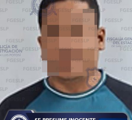 CAPTURAN A SUJETO INVESTIGADO POR FGESLP, TRAS UN HOMICIDIO SUSCITADO EN VILLA DE REYES