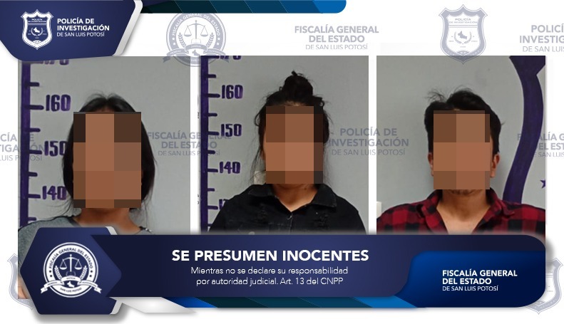 TRES PERSONAS SON VINCULADAS A PROCESO AL SER SEÑALADAS POR FGESLP DE TENTATIVA DE HOMICIDIO