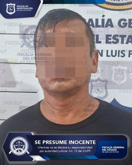 FISCALÍA CAPTURA A JOSÉ “N” LUEGO DE SER SEÑALADO DE VIOLACIÓN EN LA HUASTECA POTOSINA