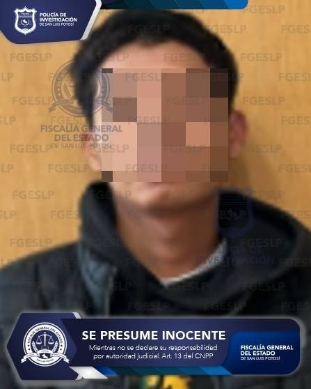 POLICÍA DE INVESTIGACIÓN DETIENE EN SLP A VÍCTOR “N” POR EL POSIBLE DELITO DE ARMAS PROHIBIDAS