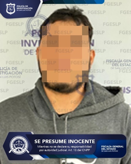 JUAN “N” TERMINA DETENIDO POR FGESLP AL SER RELACIONADO CON UNA TENTATIVA DE HOMICIDIO