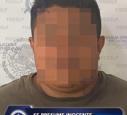 EN COLABORACIÓN CON VERACRUZ, POLICÍA DE FGESLP ASEGURÓ A UN INDIVIDUO POR PRESUNTA TRATA DE PERSONAS