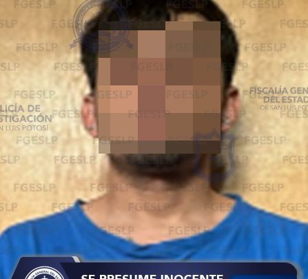 FISCALÍA DE SLP IDENTIFICA Y DETIENE A PRESUNTO PARTÍCIPE EN DIVERSOS ROBOS