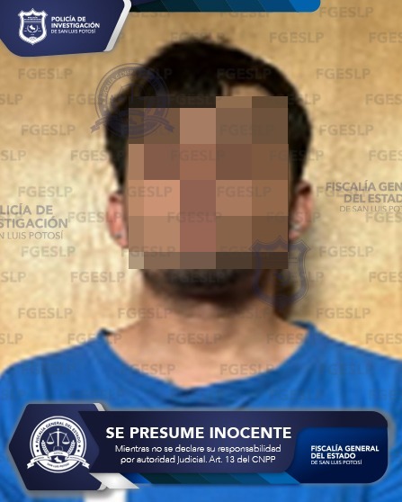 FISCALÍA DE SLP IDENTIFICA Y DETIENE A PRESUNTO PARTÍCIPE EN DIVERSOS ROBOS