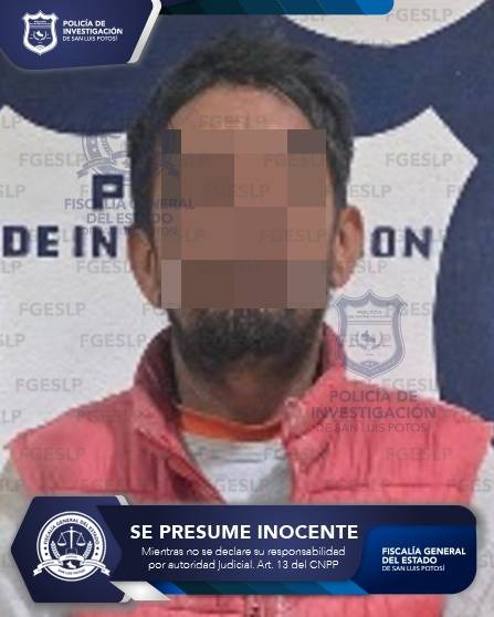 A PRISIÓN PREVENTIVA ALFONSO “N” POR EL DELITO DE VIOLACIÓN EN LA ZONA MEDIA: FGESLP