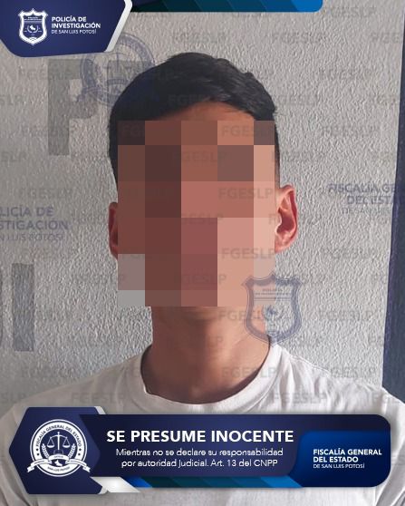 FISCALÍA CUMPLIMENTA ORDEN DE APREHENSIÓN POR RECLUSIÓN POR APARENTE DELITO CONTRA LA SALUD EN LA CAPITAL POTOSINA