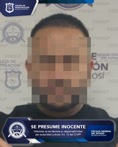 FISCALÍA ASEGURA A INDICIADO POR HOMICIDIO EN LA CAPITAL POTOSINA