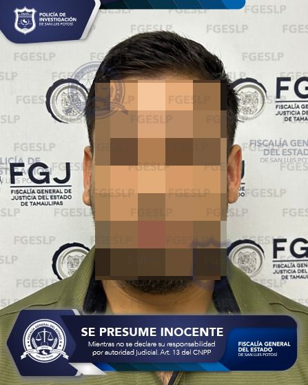 PEDRO “N” FUE CAPTURADO POR FGESLP TRAS SU PROBABLE INTERVENCIÓN EN UN HOMICIDIO EN CIUDAD VALLES