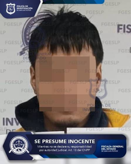 FGESLP EJECUTA ORDEN DE APREHENSIÓN CONTRA JOSÉ “N” POR ROBO EN LA CAPITAL POTOSINA