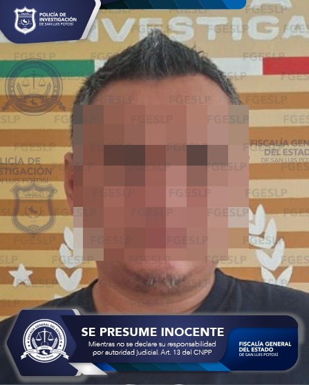 PERSONAL DE FGESLP CUMPLIMENTA MANDATO CONTRA JOSÉ “N” POR HOMICIDIO CALIFICADO Y ROBO