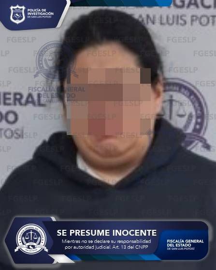 SANDRA “N” FUE CAPTURADA POR FISCALÍA DE SLP, TRAS PRESUNTO ROBO