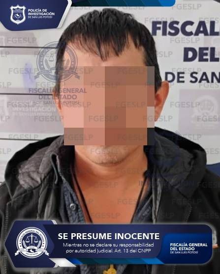 POR VIOLENCIA FAMILIAR, DAVID “N” ES VINCULADO A PROCESO Y ENFRENTA PRISIÓN PREVENTIVA: FGESLP