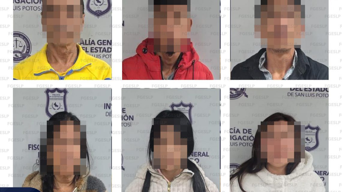 FGESLP DETIENE A SEIS PERSONAS SEÑALADAS POR TENTATIVA DE HOMICIDIO EN ZARAGOZA