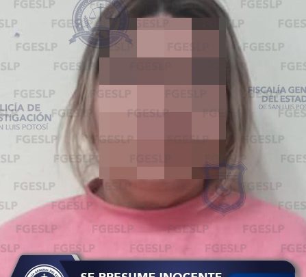 FGESLP CUMPLIMENTA ORDEN DE REAPREHENSIÓN CONTRA UNA MUJER POR PROBABLE DELITO DE LESIONES