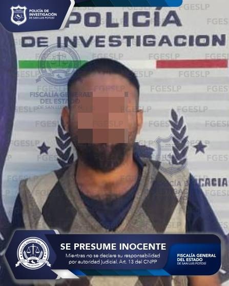 POR DELITO CONTRA LA SALUD, VÍCTOR “N” FUE APREHENDIDO POR LA FISCALÍA DE SLP