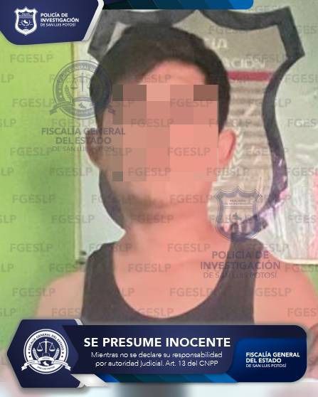 OSCAR “N” FUE CAPTURADO POR LA FISCALÍA POTOSINA AL SER SEÑALADO DE VIOLACIÓN AGRAVADA Y LESIONES