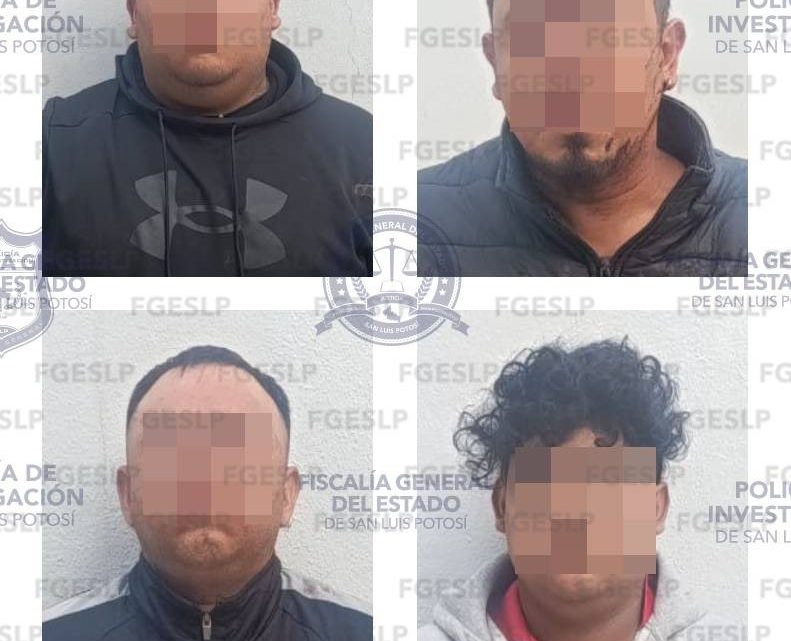 CUATRO SEÑALADOS RECIBEN CUMPLIMENTACIÓN DE MANDATO POR ROBO CALIFICADO EN LA CAPITAL POTOSINA: FGESLP