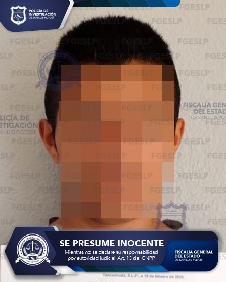 CONCEPCIÓN “N” ES APREHENDIDO POR FGESLP EN HUEHUETLÁN POR ABUSO SEXUAL CALIFICADO